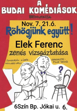 Röhögjünk együtt! - Elek Ferenccel