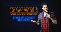 Budapest English Stand up Comedy Night with Tamas Vamos