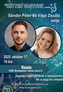 Ketten vagyunk ... <br>Sándor Péter és Vágó Zsuzsi estje