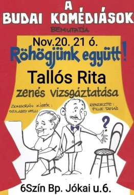 Röhögjünk együtt! - Tallós Ritával