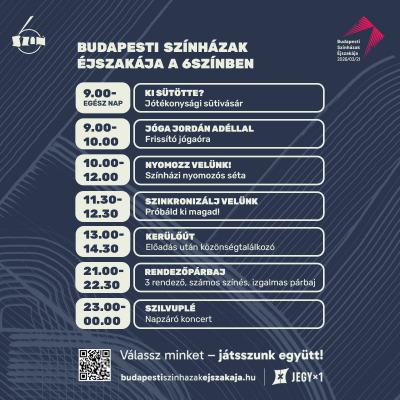 Budapesti Színházak Éjszakája 2026